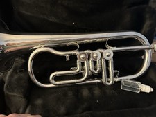 Berkeley Bass European Silver Rotary Style Flugelhorn