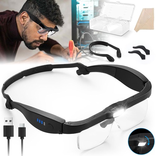 Magnifying glass headband - magnifying,