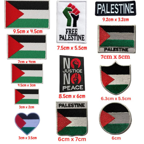 Free palestine flags iron - free,