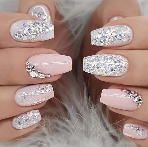 24pcs glossy medium ballet - 24pcs,