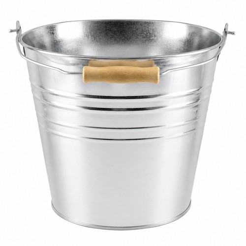 15l galvanized steel bucket - steel,