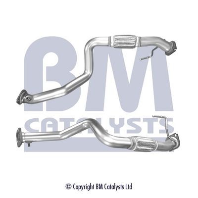 Exhaust system pipe - system, bm