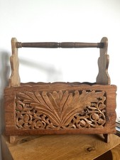 Vintage Hand Carved Wooden