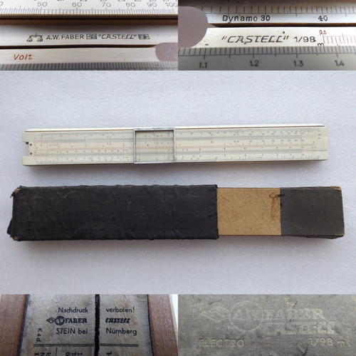 Rare vintage slide rule - vintage,
