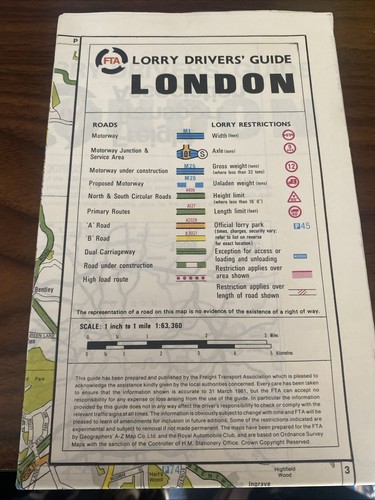 Fta lorry drivers guide london - guide,