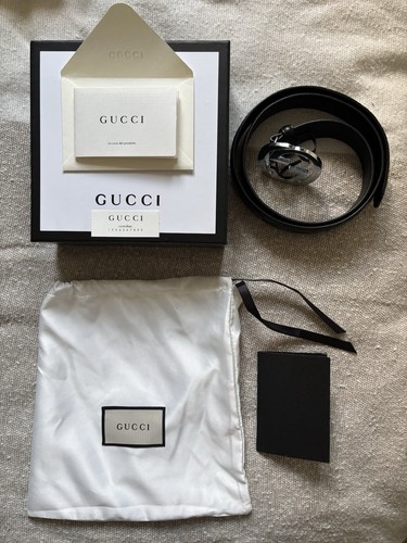 Gucci black signature leather - gucci,