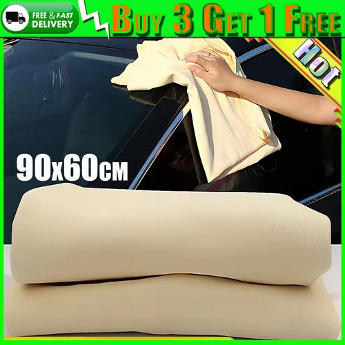 Large natural chamois leather - large,