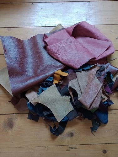 Job lot leather - of,