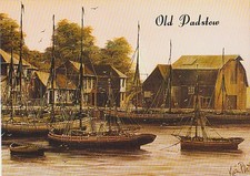 Cornwall. Old Padstow.From