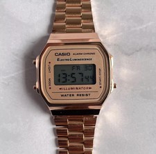 Casio A168 Vintage Rose Gold