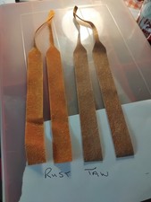 vintage Action Man style Rust or tan coloured puttees for Para  commando Repro