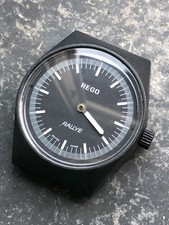 Rego "Rally" Wristwatch - Swiss Made - Manual Wind Runs - Vintage