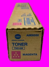Konica Minolta TN514M A0E8330 Genuine MAGENTA Print Cartridge | Sealed