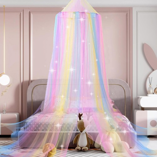 Bed canopy for - canopy, rainbow