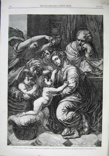 Original old antique print - original,