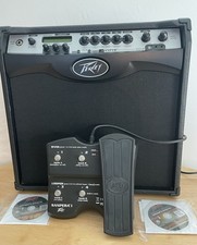 PEAVEY VYPYR VIP 3 100W ELECTRIC GUITAR AMP WITH SANPERA II FOOT PEDAL