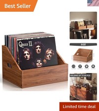 Wood Vinyl Record Storage