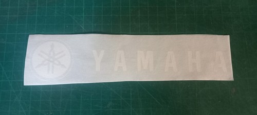 Yamaha white die cut - yamaha,,