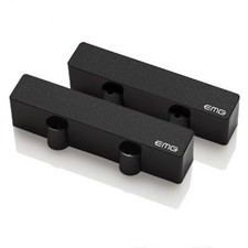 EMG-J Active Jazz Bass Pickup Set Black, Solderless