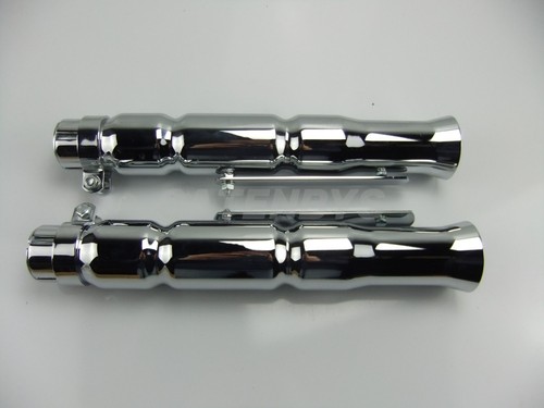 Motorcycle silencer exhaust - 2x,