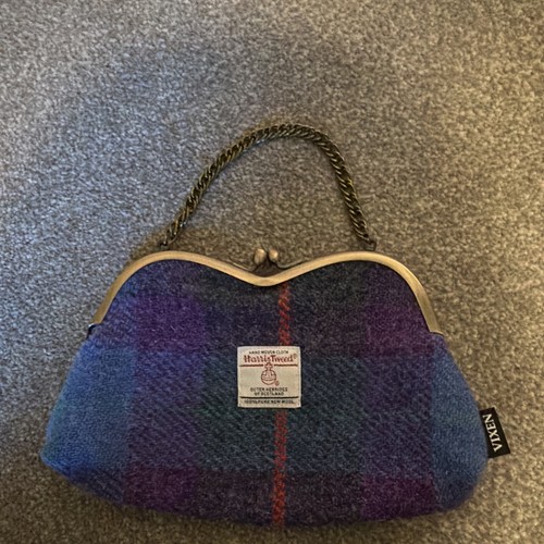 Harris tweed multicolour plaid - tweed,
