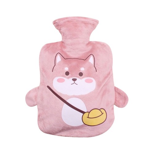 Hot water bottle with cover - hot,