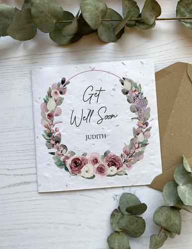 Personalised get well soon - personalised,