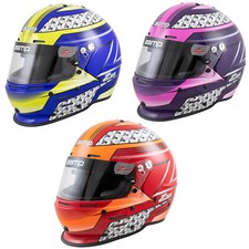 Zamp Helmet RZ62 Hans Hybrid Compatible Holes Snell 2020 Approved ORCi Karting 
