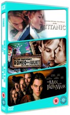 Titanic/The Man in the Iron Mask/Romeo and Juliet DVD (2009) Leonardo DiCaprio,