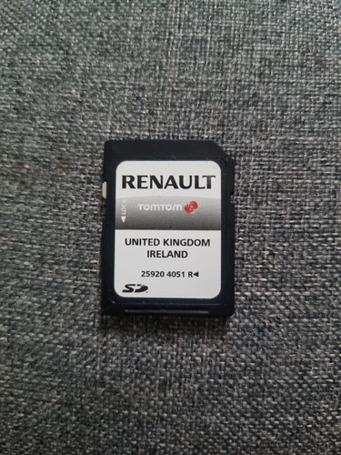 Renault sat nav card - renault,