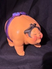 Piggy Bank Sculpture by Robert