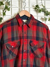Vintage 90s Red Check Plaid