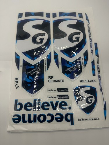 Cricket bat sticker - , 3d