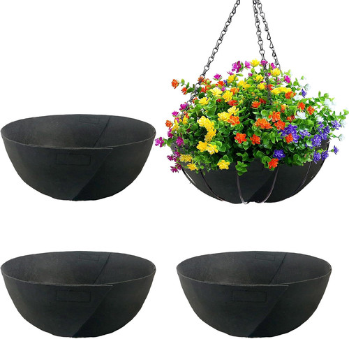 Hanging basket liners - basket, pack