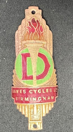 Dawes cycles vintage porcelain - dawes,