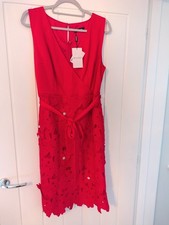 Kaleidoscope Red Lace Dress