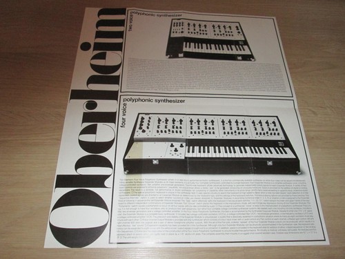 Oberheim vintage synthesizer - vintage,