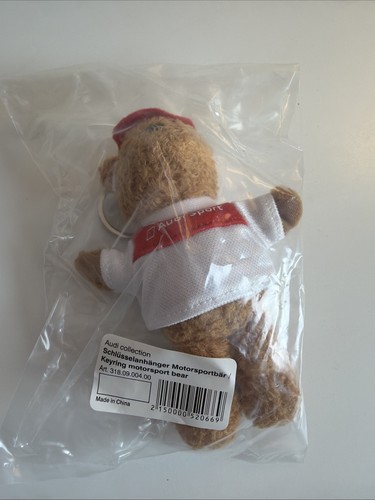Genuine audi motorsport bear - genuine,