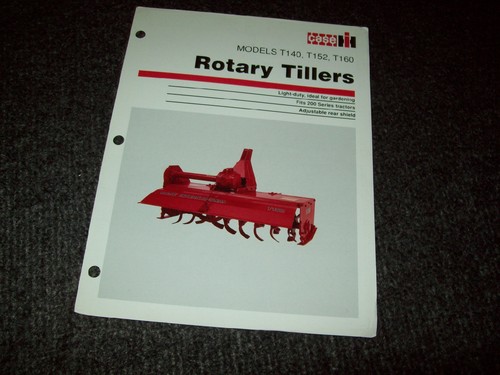 Case brochure t140 t152 - case,
