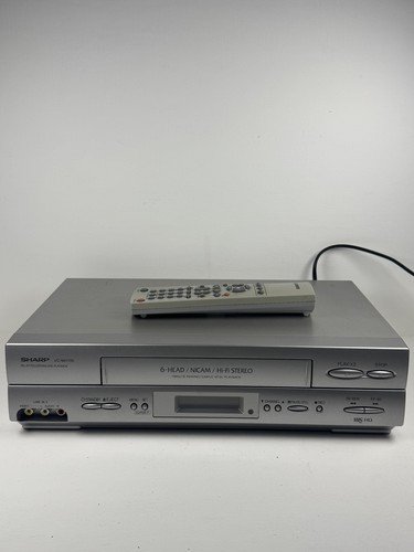 Sharp mh705 vcr - vc, vhs
