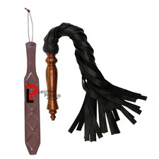Real Leather Spanking Paddle