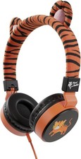 Planet Buddies Kids Foldable Wired Headphones 85dB Volume Limiter Cute Tiger