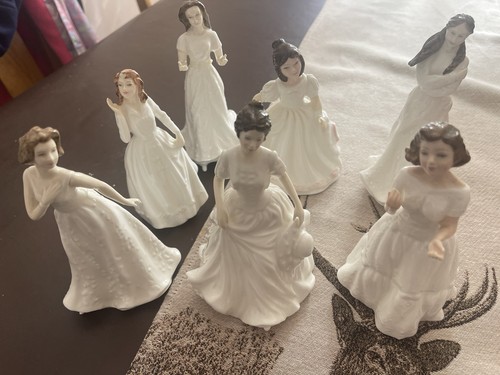 Seven royal doulton collectors - royal,
