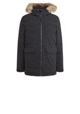 Mens Adidas Hooded Fur Parka