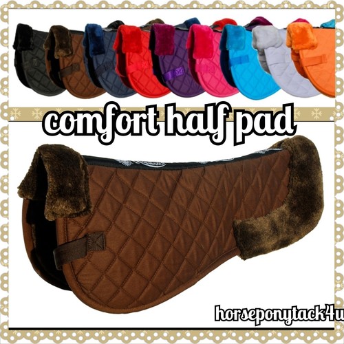 Rhinegold comfort half saddle - half,