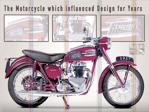 Triumph motorcycle theme - theme, retro