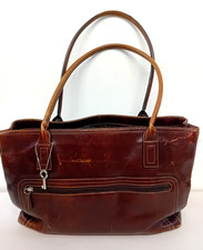 Fossil Brown Leather Satchel
