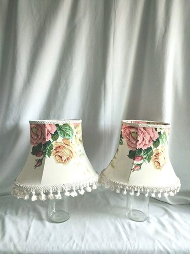 Vintage fabric lampshade - 2, x