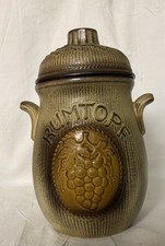 Vintage Rumtopf Ceramic Jar