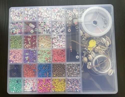 Bead jewellery making kit - jewellery,